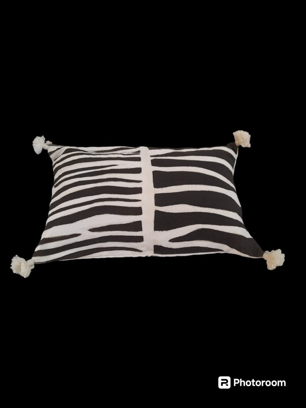 Coussin en bogolan 50x30, modèle DALOBA