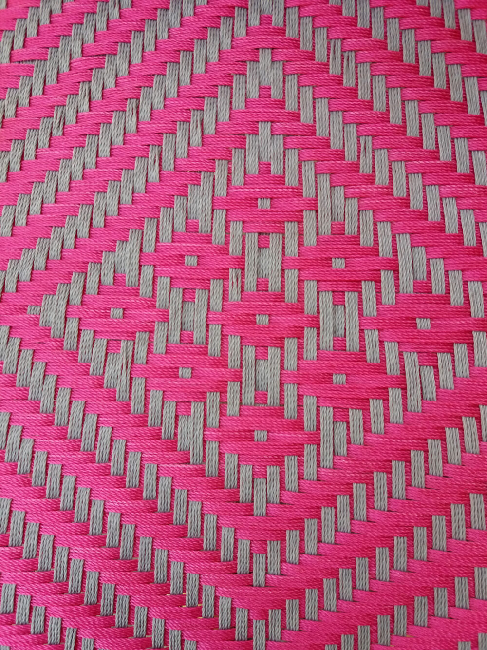 Table Basse tressée , modèle MINFEN rose et grise – Image 4
