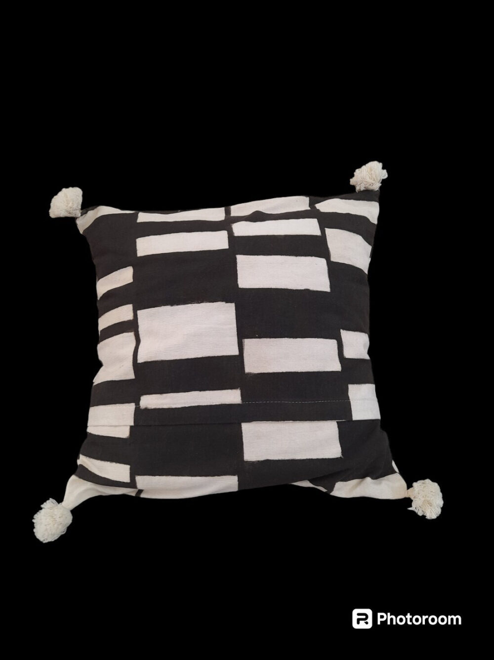 Coussin en bogolan 45x45, modèle KADIATOU – Image 5