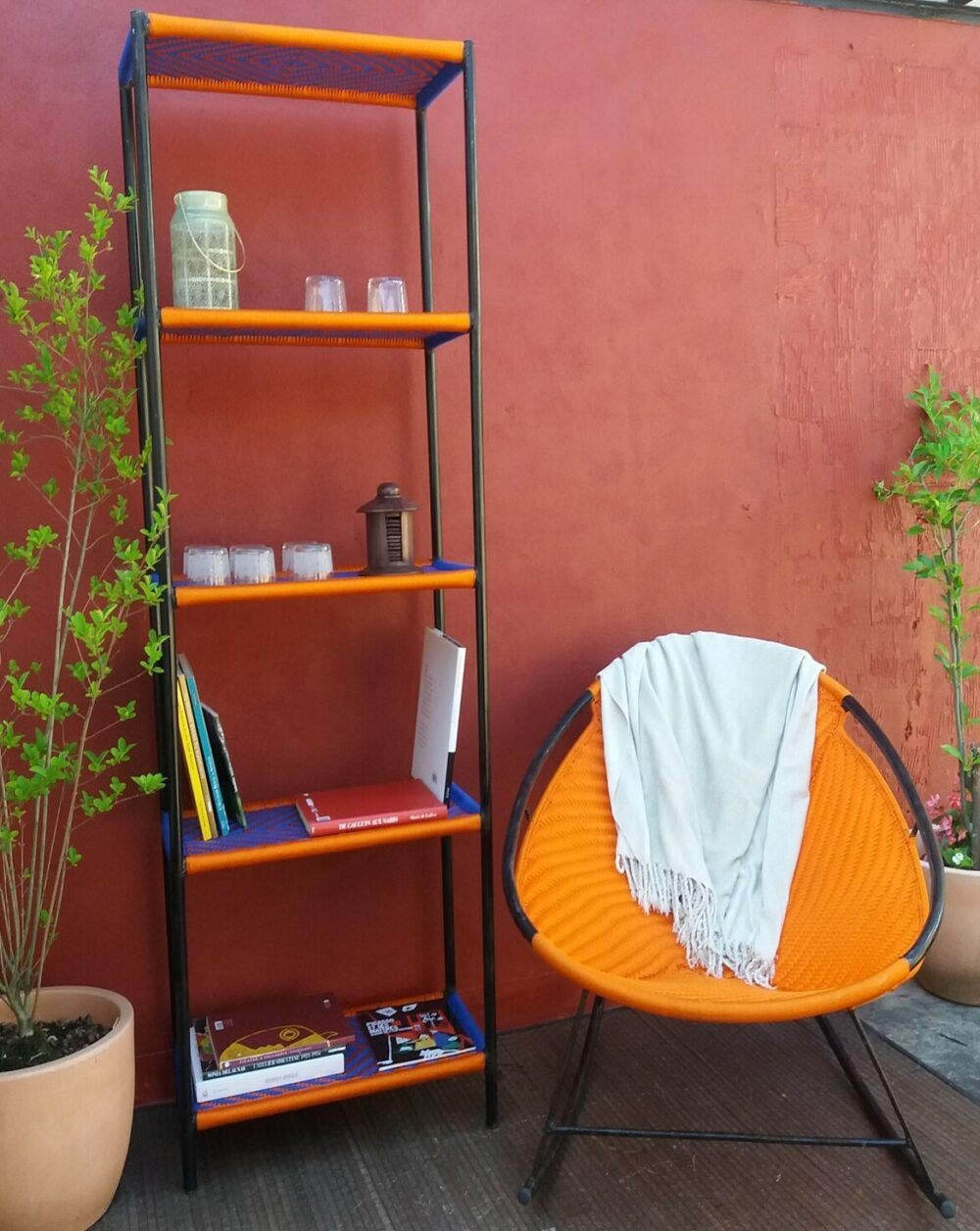Fauteuil à bascule, modéle Cissêden ORANGE – Image 2