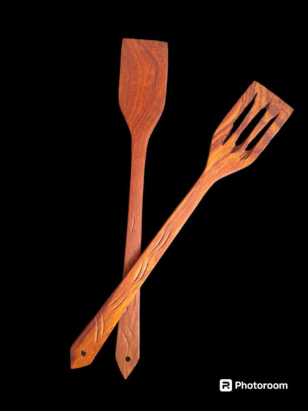 couverts à salade - 34 cm - modèle uni