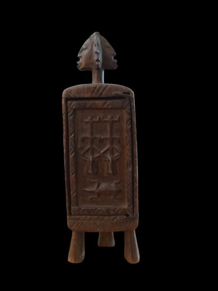 Boite à pharmacopée Dogon, 40 x 12 cm