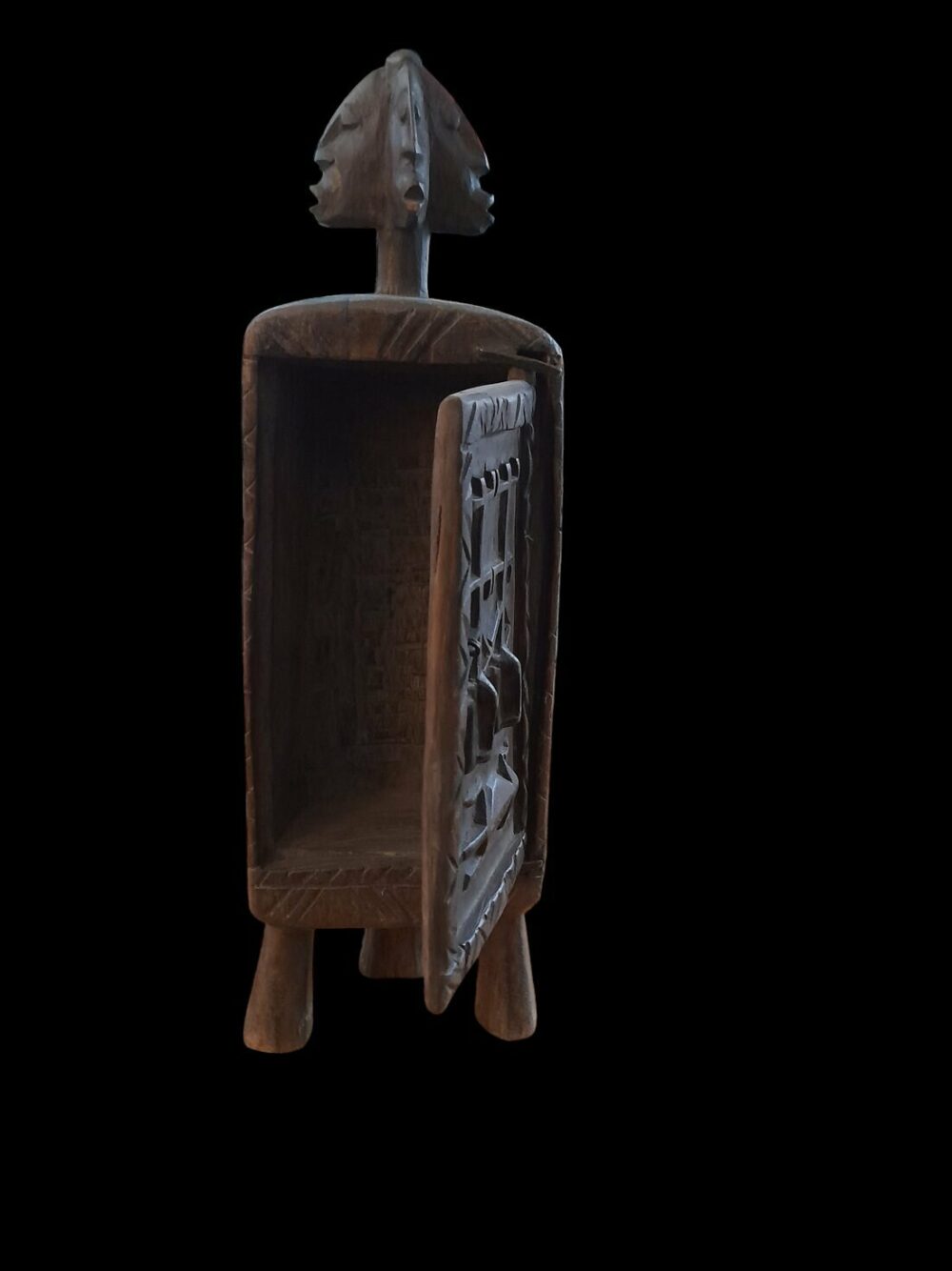 Boite à pharmacopée Dogon, 40 x 12 cm – Image 5