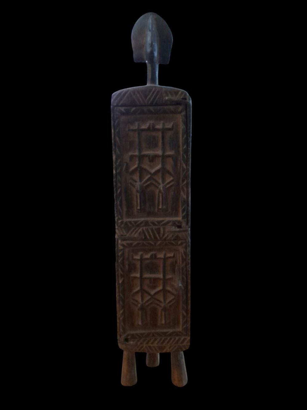 Boite à pharmacopée Dogon, 44x8cm