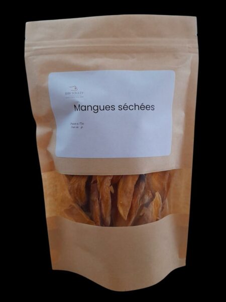 Mangues séchées naturelles - sachet de 90 gr